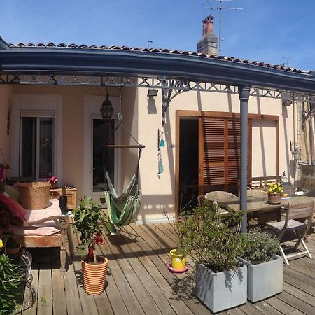 Calme , Proche Du Centre, Grande Terrasse, Petit Dejeuner ボルドー エクステリア 写真